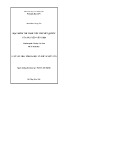 Luận văn Thạc sĩ Khoa học xã hội và nhân văn: Đặc điểm thi pháp tiểu thuyết Quyên của Nguyễn Văn Thọ