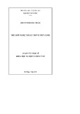 Luận văn Thạc sĩ Khoa học xã hội và nhân văn: Thế giới nghệ thuật thơ Vi Thùy Linh