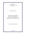 Luận văn Thạc sĩ Ngữ văn: Tình yêu trong thơ Nôm thế kỷ XV đến thế kỷ XIX dưới góc nhìn văn hóa dân gian