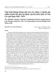 Tình hình kháng kháng sinh của các chủng vi khuẩn gây nhiễm khuẩn tiết niệu tại Bệnh viện Đa khoa Quốc tế Thu Cúc giai đoạn 2018 - 2019