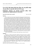 Các yếu tố tiên lượng thời gian sống còn sau phẫu thuật cắt gan điều trị ung thư biểu mô tế bào gan