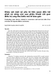 Khảo sát một số yếu tố liên quan đến tái phát và sống còn sau phẫu thuật cắt gan điều trị ung thư biểu mô tế bào gan