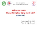 Bài giảng Nhồi máu cơ tim không tắc nghẽn động mạch vành (MINOCA) - Ths. Bs. Nguyễn Văn Thành