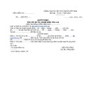 Mẫu Quyết định trả hồ sơ vụ án để điều tra lại (Mẫu 148/HS)
