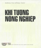 Giáo trình Khí tượng nông nghiệp: Phần 1