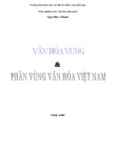 Phân vùng văn hóa ở Việt Nam: Phần 1