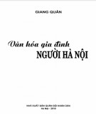 Truyền thống văn hoá gia đình người Hà Nội: Phần 2