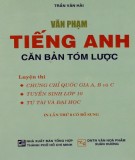 Tóm lược những điều căn bản trong văn phạm tiếng Anh: Phần 1