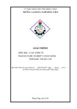 Giáo trình Luật kinh tế (Ngành: Nghiệp vụ bán hàng - Trung cấp) - Trường Cao đẳng Nghề Đồng Tháp