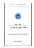 Giáo trình Quản trị hàng hóa (Ngành: Nghiệp vụ bán hàng - Trung cấp) - Trường Cao đẳng Cộng đồng Đồng Tháp