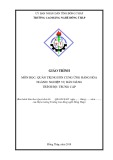 Giáo trình Quản trị nguồn cung ứng hàng hóa (Ngành: Nghiệp vụ bán hàng - Trung cấp) - Trường Cao đẳng Nghề Đồng Tháp