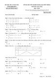 Đề thi thử THPT môn Toán năm 2022 có đáp án - Sở GD&DT Tỉnh Ninh Bình (Mã đề 001)