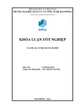 Khóa luận tốt nghiệp Quản trị kinh doanh: Một số biện pháp nâng cao hiệu quả sử dụng nhân lực tại Công ty trách nhiệm hữu hạn Tân Hoàng Phát