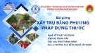 Bài giảng Xây trụ bằng phương pháp dựng thước - Bài 6: Xây trụ