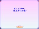 Bài giảng Vẽ kỹ thuật - Chương 13: Bản vẽ kết cấu thép