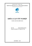 Khóa luận tốt nghiệp Kế toán - Kiểm toán: Hoàn thiện tổ chức kế toán vốn bằng tiền tại Công ty Xăng dầu Khu vực III – TNHH Một thành viên