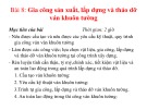 Bài giảng Gia công, lắp dựng và tháo dỡ ván khuôn - giàn giáo - Bài 8: Gia công sản xuất, lắp dựng và tháo dỡ ván khuôn tường