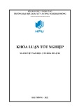 Khóa luận tốt nghiệp Việt Nam học: Giải pháp nâng cao hiệu quả kinh doanh tại khách sạn The Shine