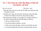 Bài giảng Gia công, lắp dựng và tháo dỡ ván khuôn - giàn giáo - Bài 4: Gia công sản xuất, lắp dựng và tháo dỡ ván khuôn cột tròn