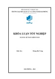 Khóa luận tốt nghiệp Kế toán - Kiểm toán: Hoàn thiện công tác kế toán vốn bằng tiền tại Công ty TNHH MTV Khai thác công trình thủy lợi Đa Độ