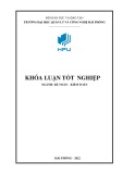 Khóa luận tốt nghiệp Kế toán - Kiểm toán: Hoàn thiện công tác kế toán thanh toán với người mua, người bán tại Công ty TNHH Thương mại và Vận tải Anh Lộc Phát-H68