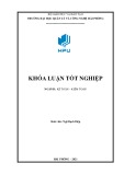 Khóa luận tốt nghiệp Kế toán - Kiểm toán: Hoàn thiện công tác kế toán thanh toán với người mua, người bán tại Công ty cổ phần Vận tải Ô tô số 1