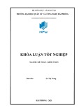 Khóa luận tốt nghiệp Kế toán - Kiểm toán: Hoàn thiện công tác kế toán doanh thu, chi phí và xác định kết quả kinh doanh tại Công ty Cổ phần Bao bì Hùng Vương