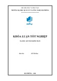 Khóa luận tốt nghiệp Kế toán - Kiểm toán: Hoàn thiện công tác kế toán thanh toán với người mua, người bán tại công ty TNHH Vận tải USB