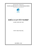 Khóa luận tốt nghiệp Ngôn ngữ Anh: Using Flipped Classroom to develop listening skills for English major students at HPU