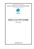 Khóa luận tốt nghiệp ngành Luật: Giao kết, thực hiện hợp đồng theo quy định của Bộ luật Dân sự năm 2015