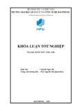 Khóa luận tốt nghiệp Ngôn ngữ Anh-Anh: A study on differences and similarities of saying thank you in English and Vietnamese