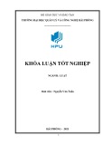 Khóa luận tốt nghiệp ngành Luật: Phân chia di sản thừa kế - Những vấn đề lý luận và thực tiễn