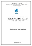 Khóa luận tốt nghiệp Kế toán - Kiểm toán: Hoàn thiện công tác kế toán thanh toán với người mua, người bán tại Công ty TNHH Thương mại Xây dựng và Dịch vụ Quân Thành