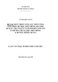 Luận văn Thạc sĩ Khoa học giáo dục: Phát triển năng lực phân tích, tổng hợp cho học sinh trong dạy học Lịch sử Việt Nam từ năm 1954 đến năm 1975 ở trường trung học phổ thông (Chương trình chuẩn)