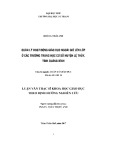 Luận văn Thạc sĩ Quản lý giáo dục: Quản lý hoạt động giáo dục ngoài giờ lên lớp ở các trường trung học cơ sở huyện Lệ Thủy, Tỉnh Quảng Bình