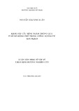 Luận văn Thạc sĩ Vật lý: Khảo sát cấu hình nhám thông qua tỉ số độ rộng phổ thông trong giếng lượng tử ZnO/MgZnO