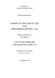 Luận văn Thạc sĩ Hóa học: Nghiên cứu tổng hợp vật liệu YFeO3 bằng phương pháp Sol-Gel