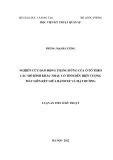 Luận án Tiến sĩ Kỹ thuật: Nghiên cứu dao động thẳng đứng của ô tô theo các mô hình khác nhau có tính đến hiện tượng mất liên kết giữa bánh xe và mặt đường