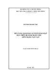 Luận án Tiến sĩ Kỹ thuật: Nền tảng đảm bảo an toàn bảo mật dựa trên Blockchain cho liên mạng vạn vật