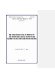 Luận án Tiến sĩ Y học: Một số đặc điểm dịch tễ học, yếu tố nguy cơ gây nghe kém tiếp nhận và hiệu quả can thiệp đeo máy trợ thính ở trẻ dưới 3 tuổi tại bệnh viện Nhi trung ương