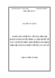 Luận án Tiến sĩ Y học: Nghiên cứu chỉ số tim - cổ chân, nồng độ homocysteine huyết tương và một số yếu tố nguy cơ xơ vữa động mạch ở bệnh nhân bệnh thận mạn tính giai đoạn cuối lọc máu chu kỳ