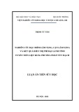 Luận án Tiến sĩ Y học: Nghiên cứu đặc điểm lâm sàng, cận lâm sàng và kết quả điều trị phì đại lành tính tuyến tiền liệt bằng phương pháp nút mạch