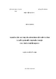 Luận án Tiến sĩ Y học: Nghiên cứu giá trị của hình ảnh cắt lớp vi tính và kết quả điều trị phẫu thuật ung thư 1/3 dưới dạ dày