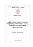 Luận án Tiến sĩ Y học: Nghiên cứu đặc điểm lâm sàng mô bệnh học và đánh giá kết quả điều trị u hắc tố ác tính màng bồ đào