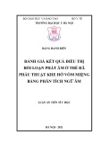 Luận án Tiến sĩ Y học: Đánh giá kết quả điều trị rối loạn phát âm ở trẻ đã phẫu thuật khe hở vòm miệng bằng phân tích ngữ âm