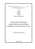 Luận án Tiến sĩ Y học: Kết quả điều trị dị dạng động tĩnh mạch não vỡ bằng phối hợp nút mạch và phẫu thuật