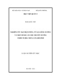 Luận án Tiến sĩ Y học: Nghiên cứu mật độ xương, tỷ lệ loãng xương và một số dấu ấn chu chuyển xương ở đối tượng thừa cân, béo phì