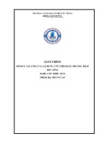 Giáo trình Gia công và lắp dựng cốt thép bằng phương pháp thủ công (Nghề: Cốt thép - hàn - Trung cấp) - Trường Cao đẳng nghề Xây dựng