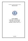 Giáo trình Vẽ kỹ thuật (Nghề: Trắc địa công trình - CĐ/TC) - Trường Cao đẳng nghề Xây dựng