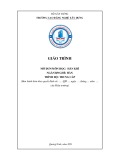 Giáo trình Hàn khí (Nghề: Hàn - Trung cấp) - Trường Cao đẳng nghề Xây dựng (Chương trình năm 2021)